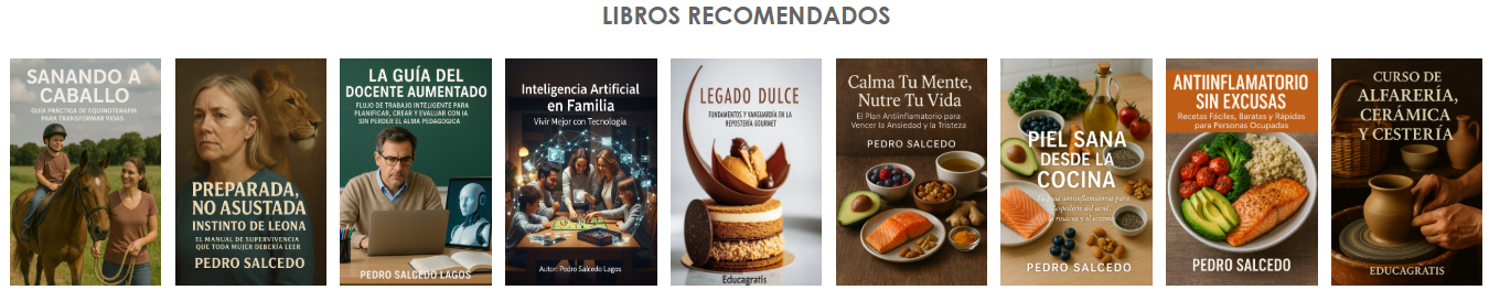 Libros recomendados por Educagratis