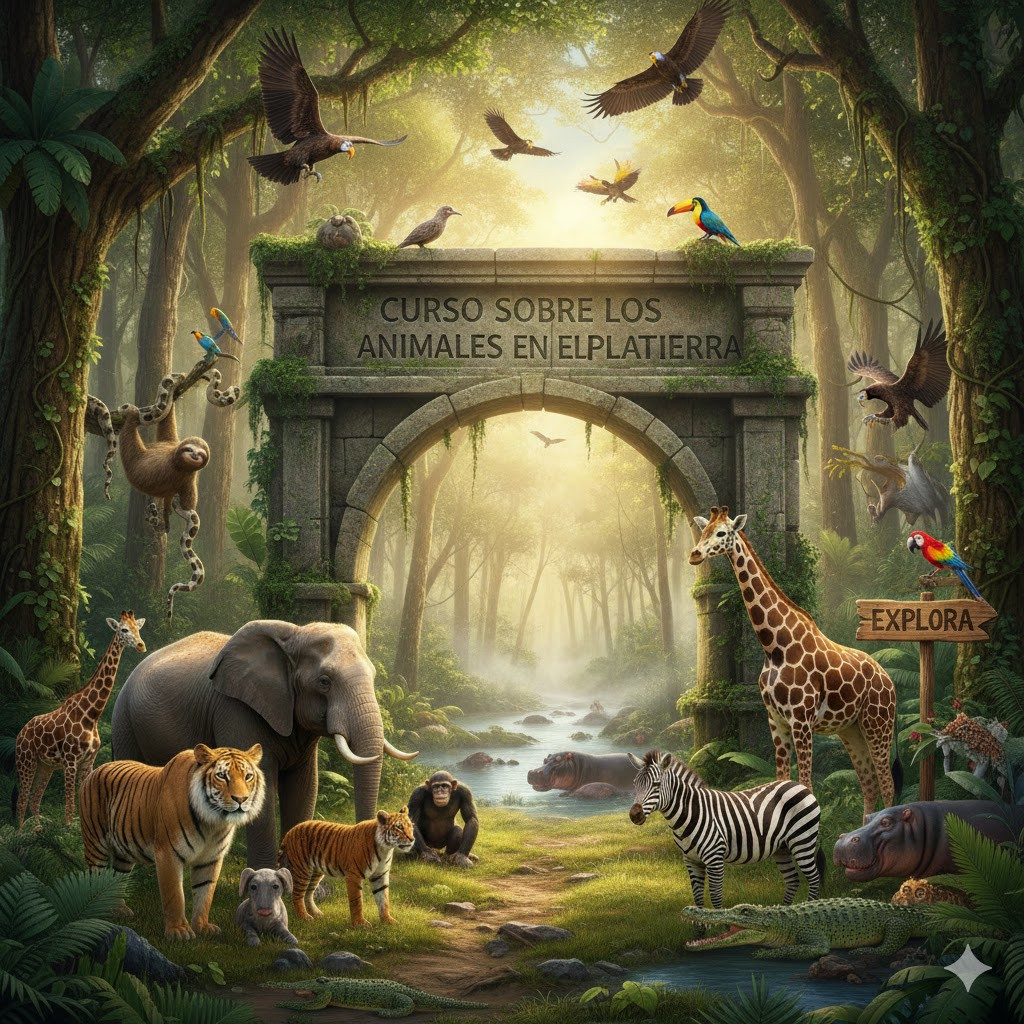 CURSO SOBRE LOS ANIMALES EN EL PLANETA TIERRA