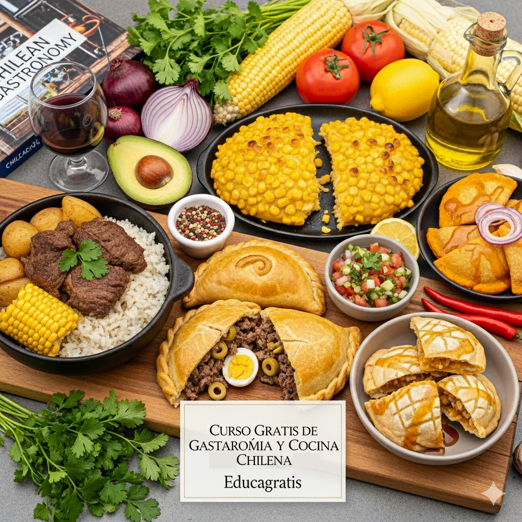 Curso de Gastronomía y Cocina Chilena