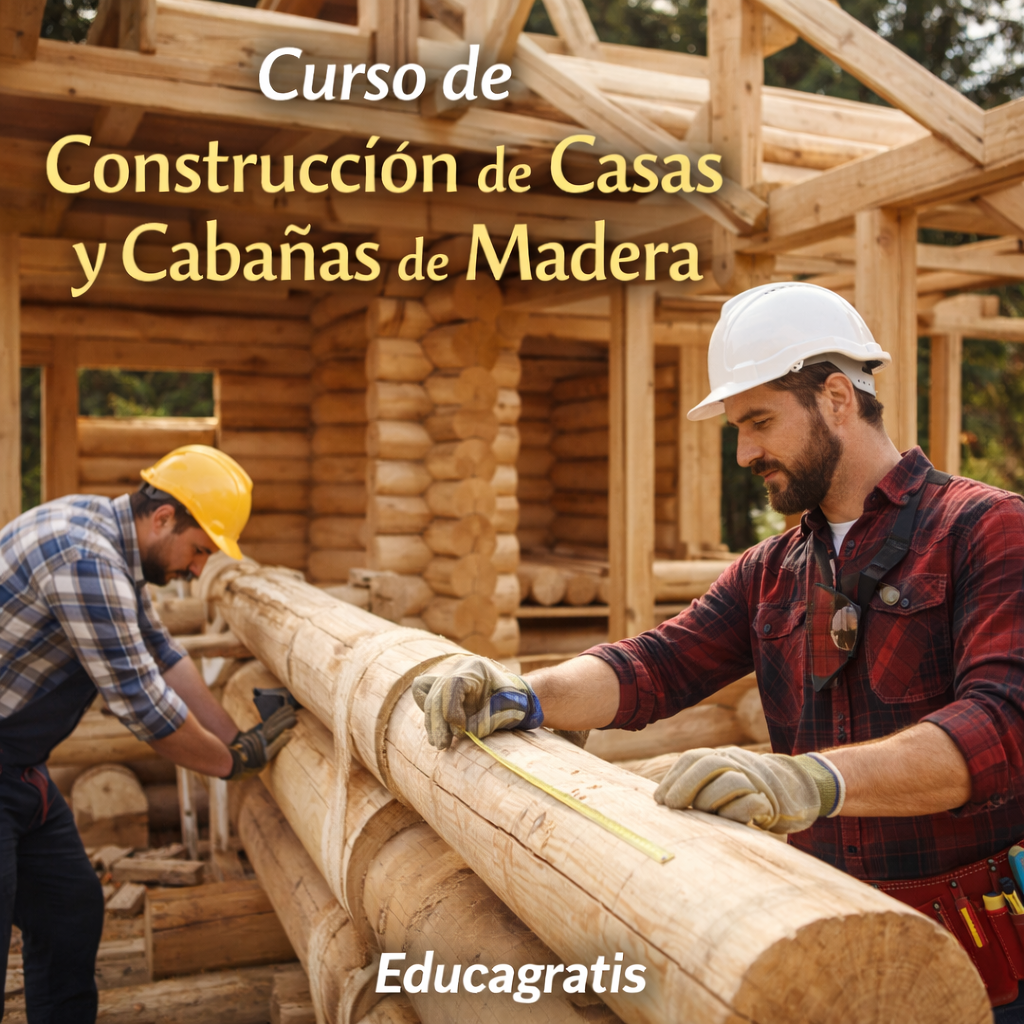Curso de Construcción de Casas y Cabañas de Madera
