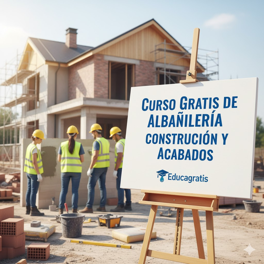 Curso Gratis de Albañilería Construcción y Acabados