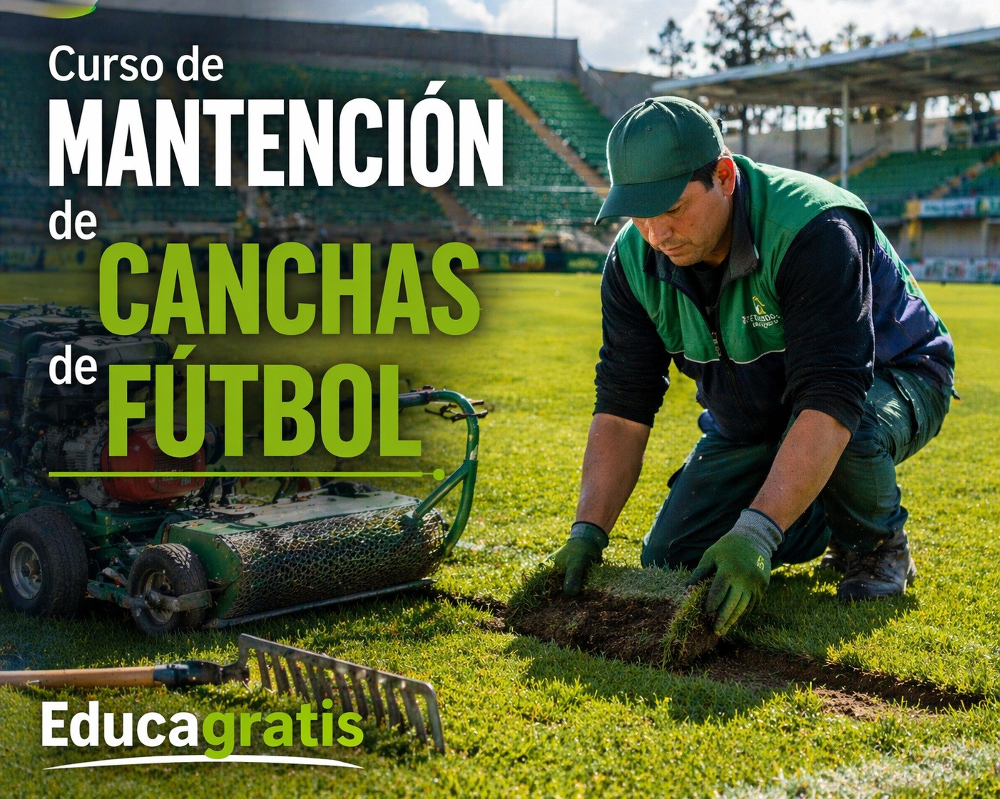 Curso de Mantención de Canchas de Fútbol