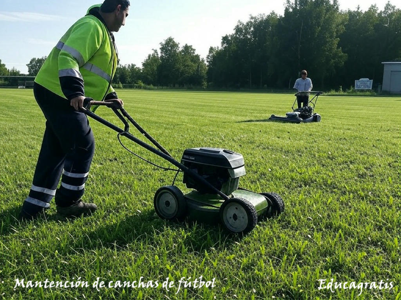Curso de Mantención de Canchas de Futbol