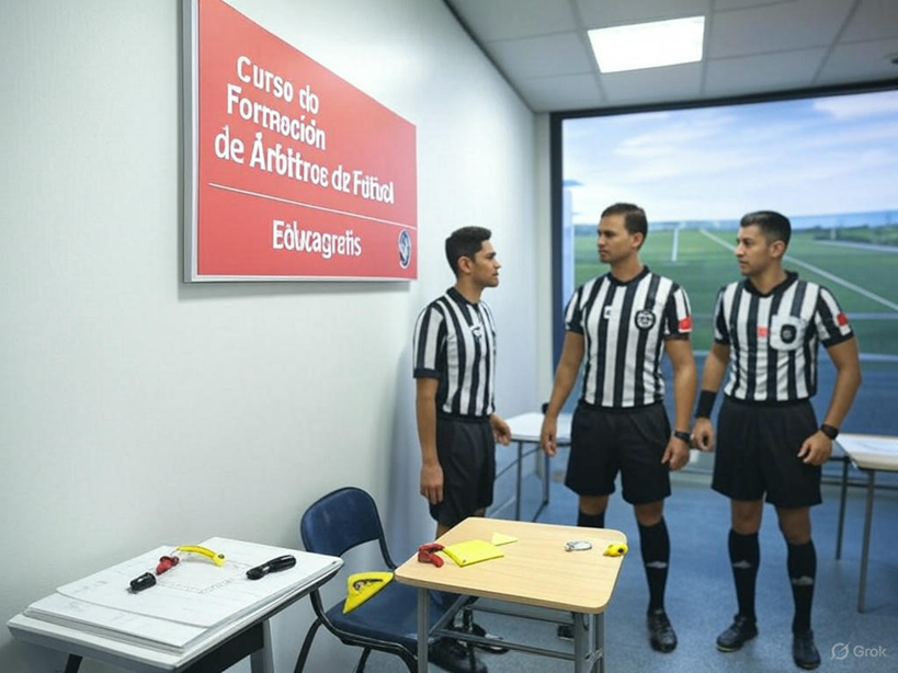 Curso de Formación de Árbitros de Futbol en Educagratis 
