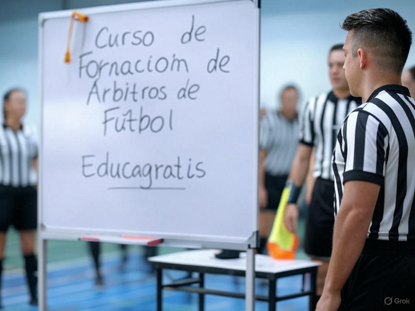 Curso de formación de árbitros de Fútbol