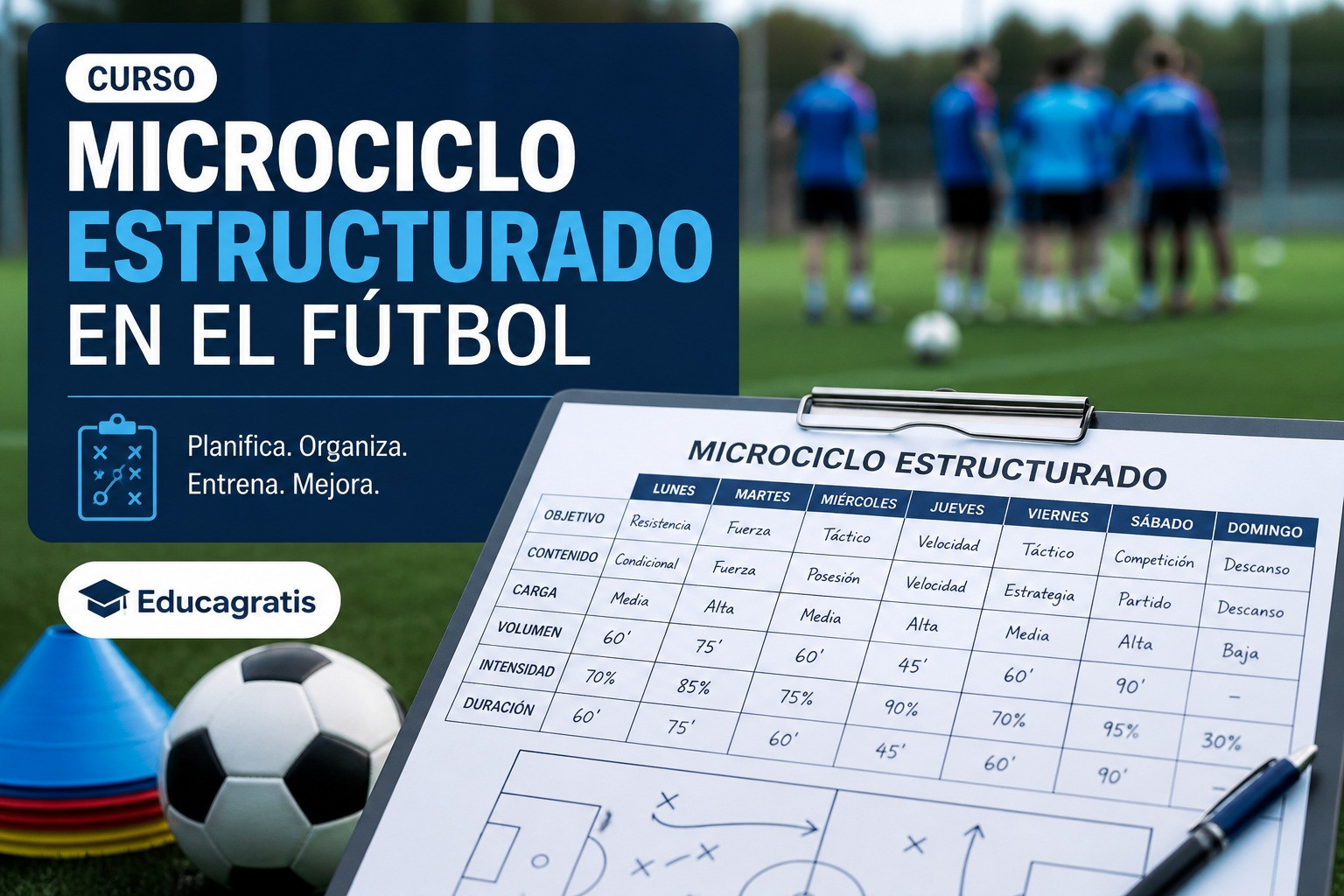 Curso Microciclo Estructurado en el Fútbol