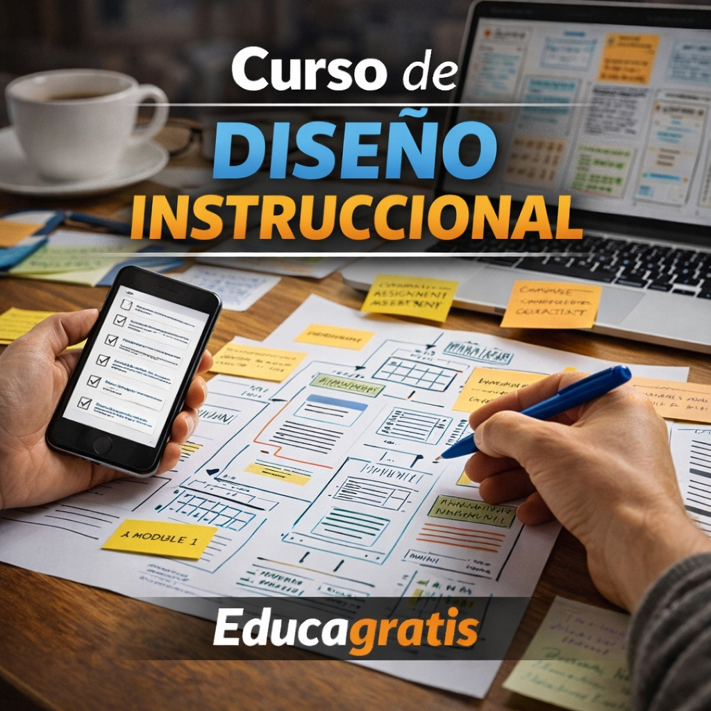 Curso gratis de diseño instruccional
