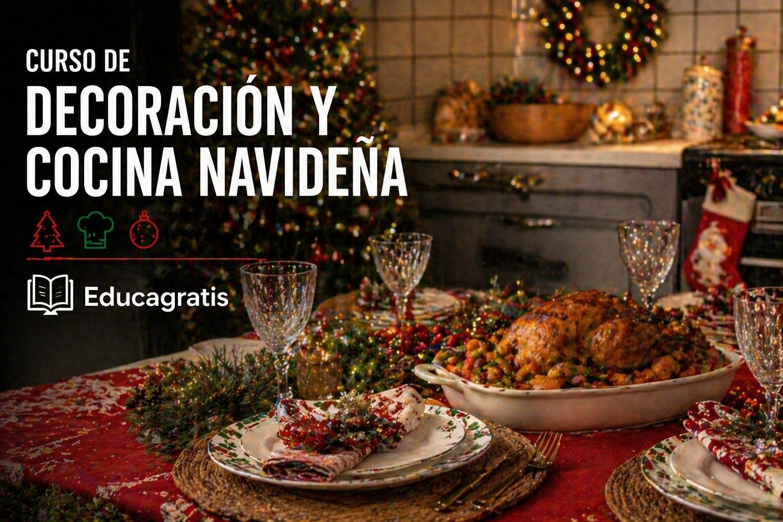 Decoración y Cocina Navideña
