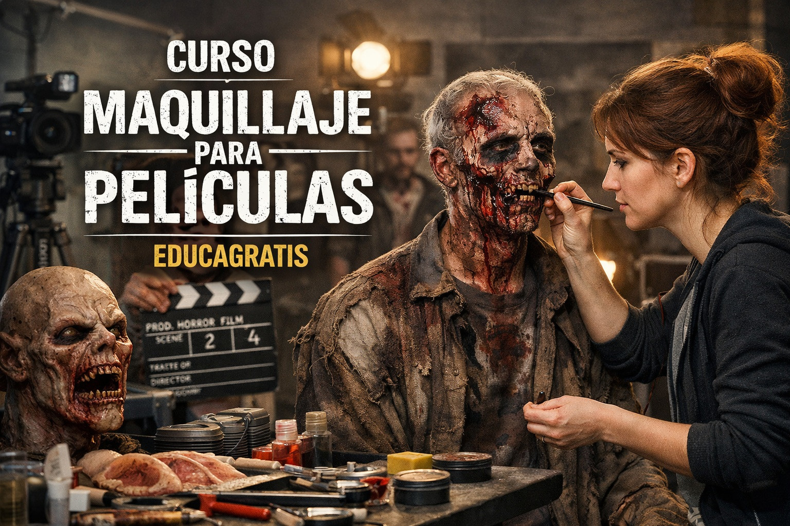 Curso Maquillaje para Películas