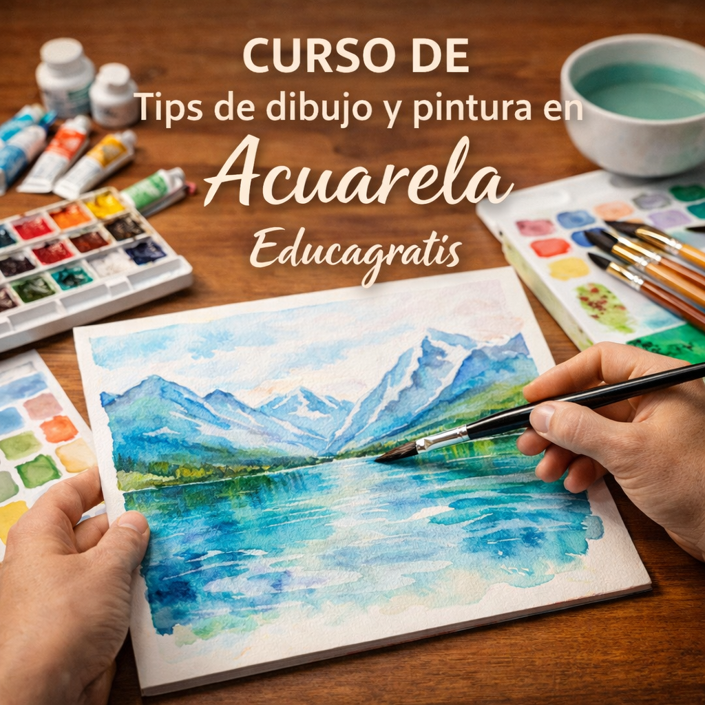 Curso Dibujo y Pintura Acuarela