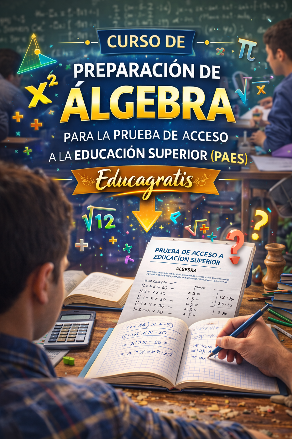 Preparación en Algebra para la PAES