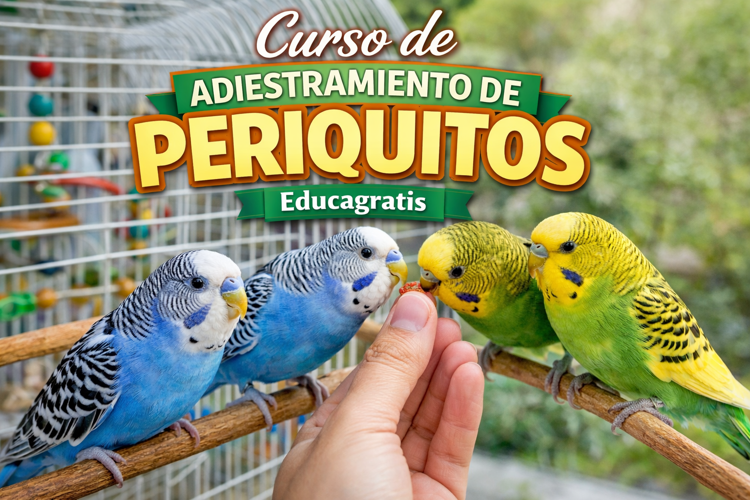 Adiestramiento de Periquitos