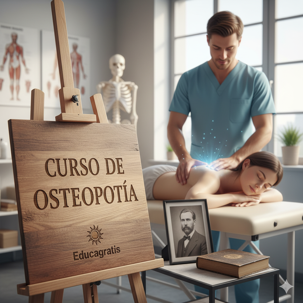 Curso gratis de Osteopatía