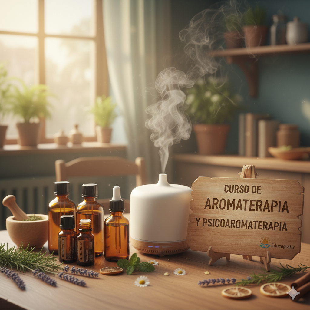 Curso gratis de Aromaterapia y Psicoaromaterapia
