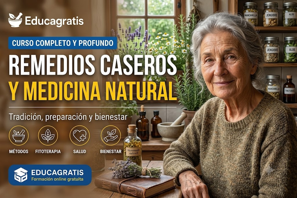 Curso de Remedios Caseros y Medicina Natural