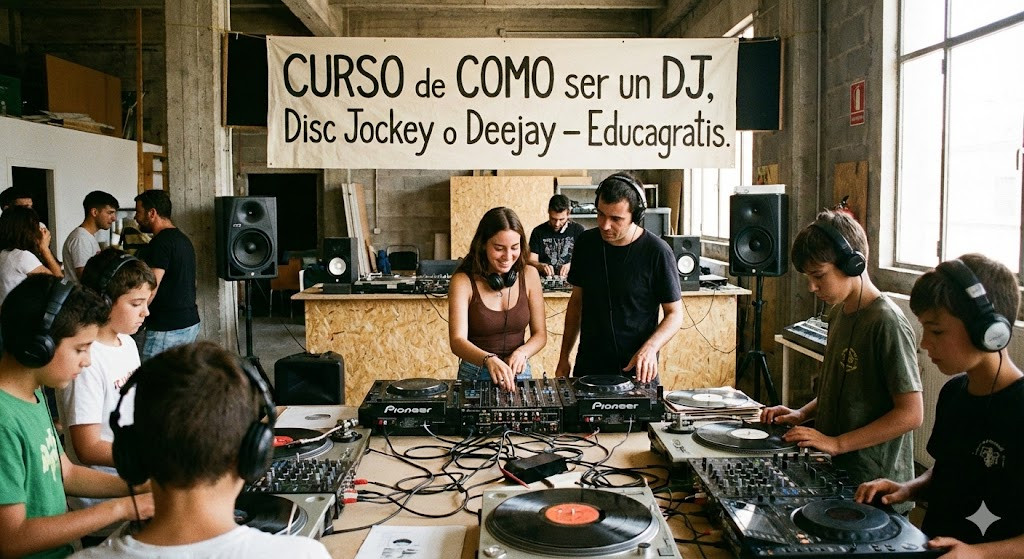 CURSO de COMO ser un DJ, Disc Jockey o Deejay
