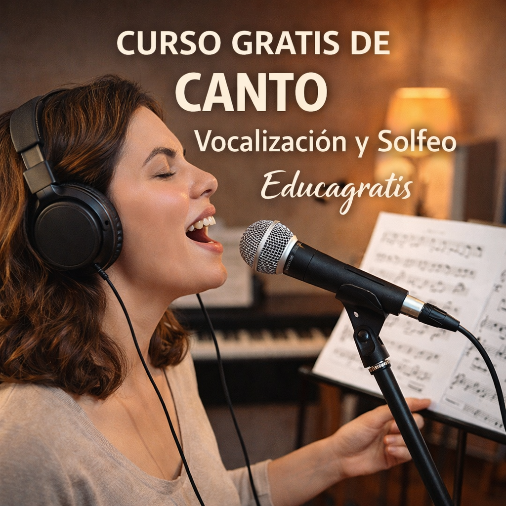 Curso de Canto Vocalización y Solfeo