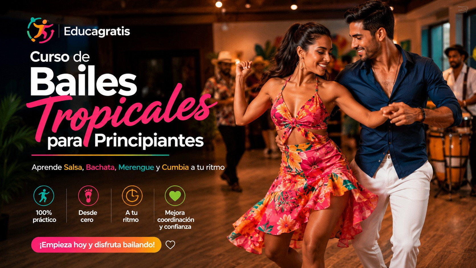 Curso de Bailes Tropicales para Principiantes