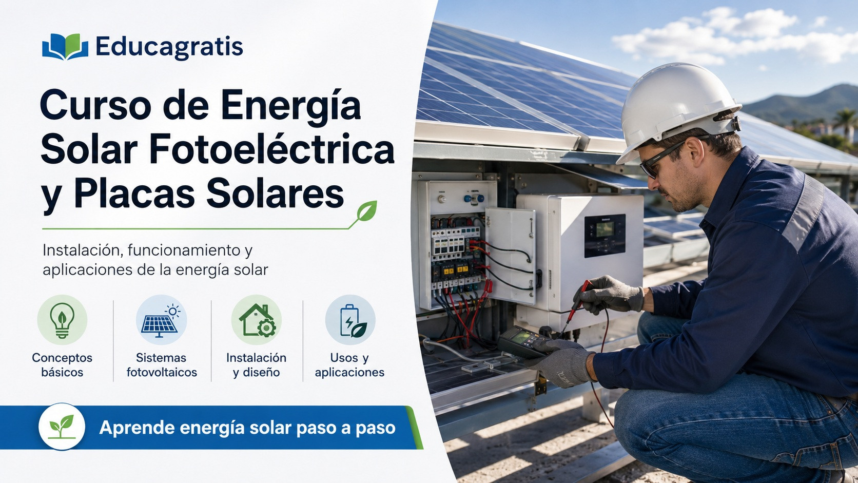 Curso de Energía Fotoeléctrica y Placas Solares