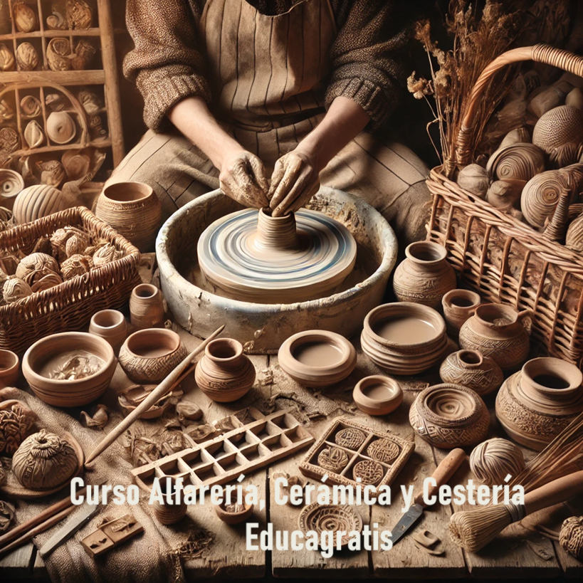 Curso Alfarería Cerámica y Cestería - Educagratis