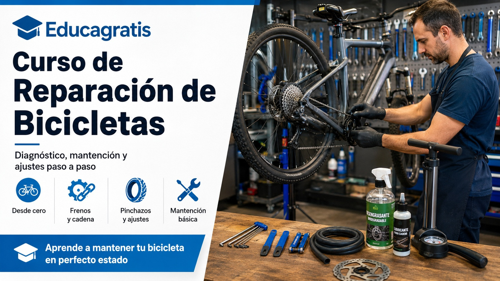 Curso de Reparación de Bicicletas