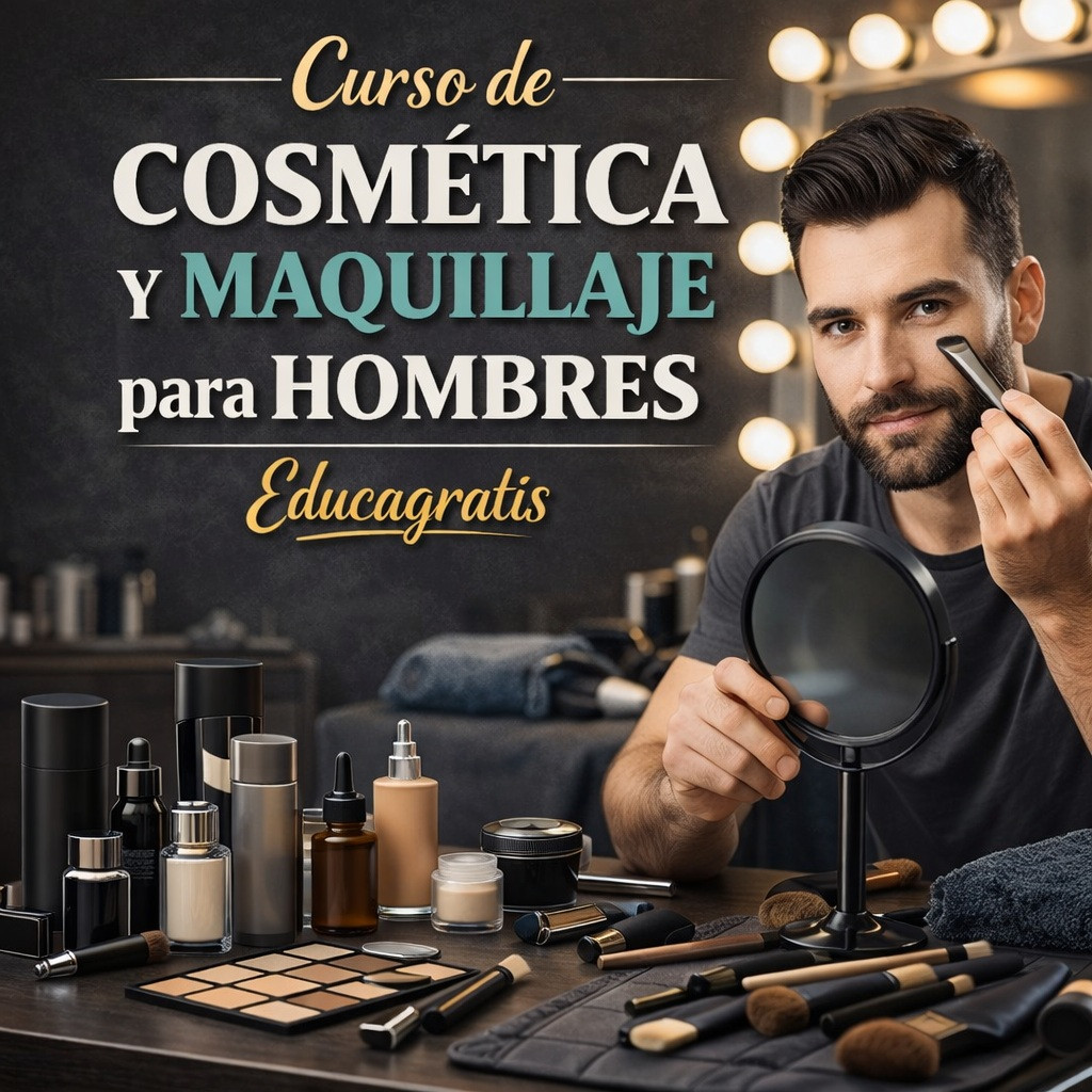 Curso de Cosmética y Maquillaje para Hombres