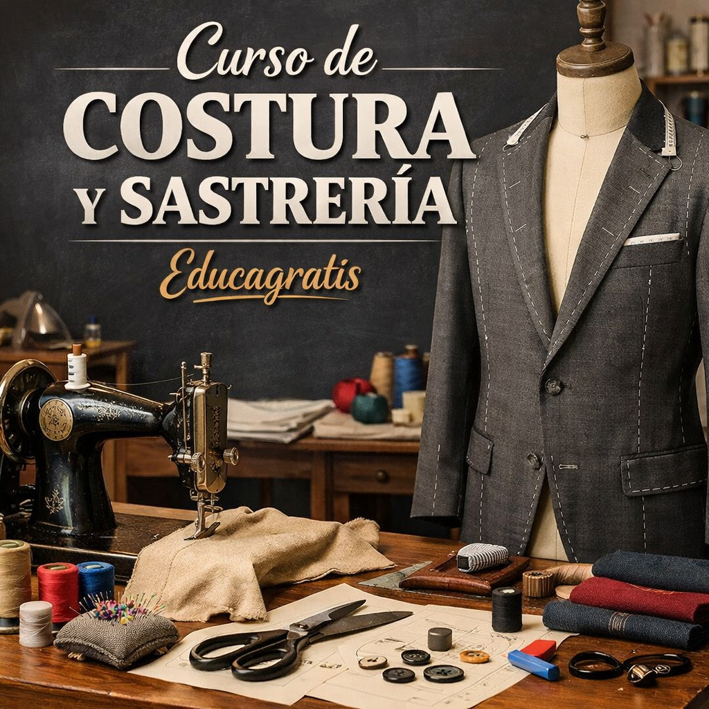 Curso de Costura, Sastrería, Corte y Confección