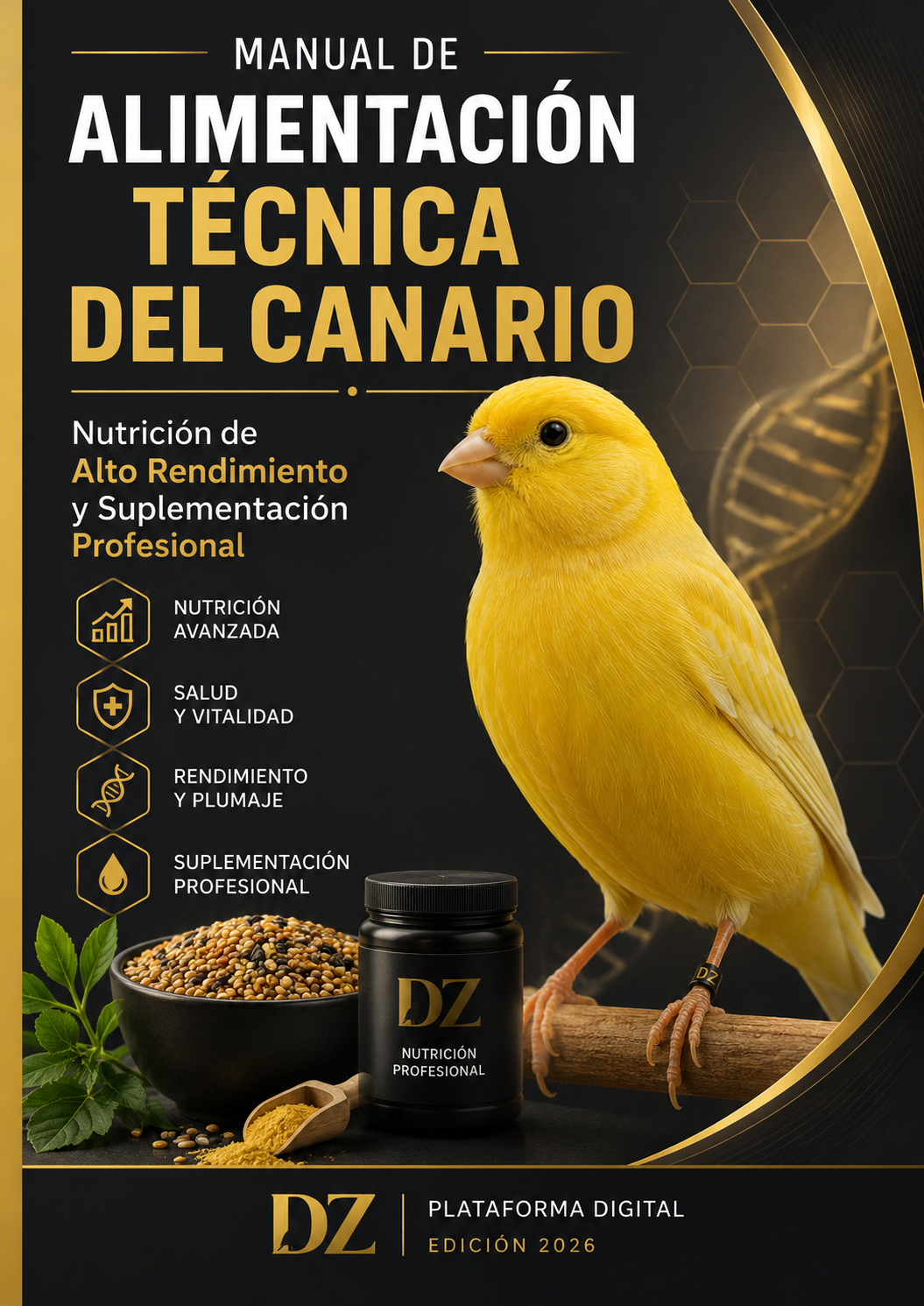 Alimentación del Canario