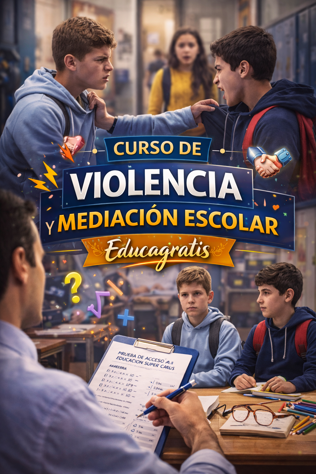 Curso de Violencia Mediación Escolar