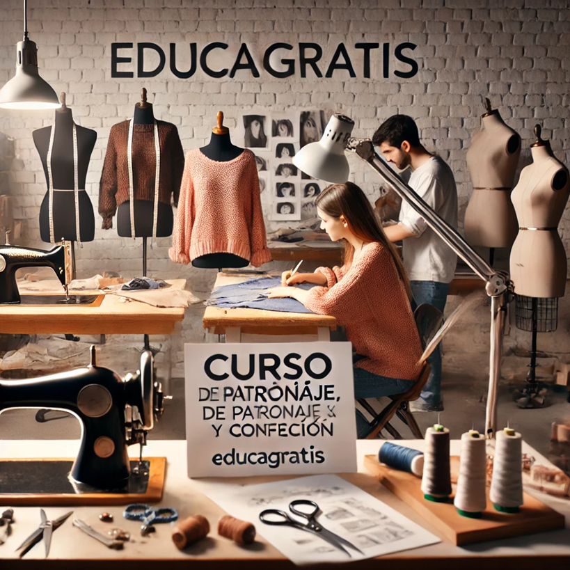 Curso de Patronaje y Confección en Educagratis