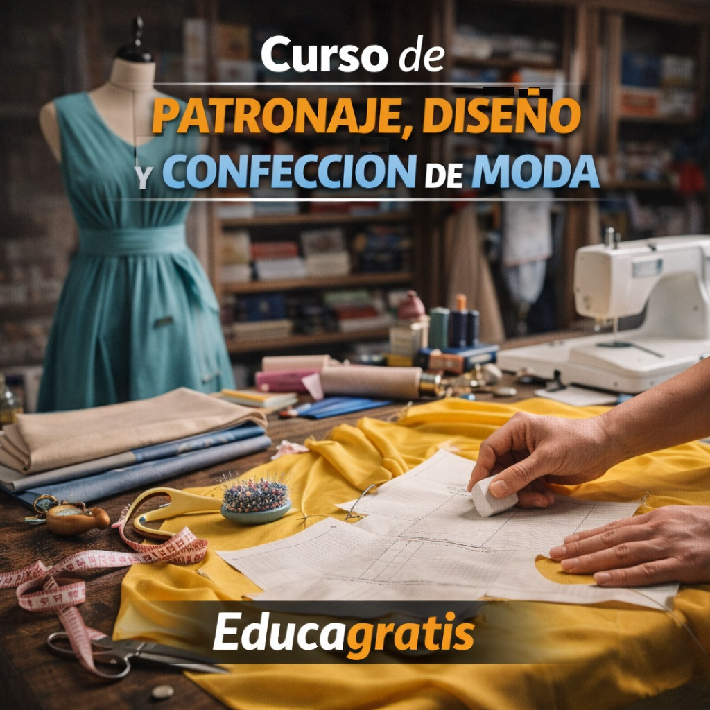 Curso de Patronaje y Confección de Moda