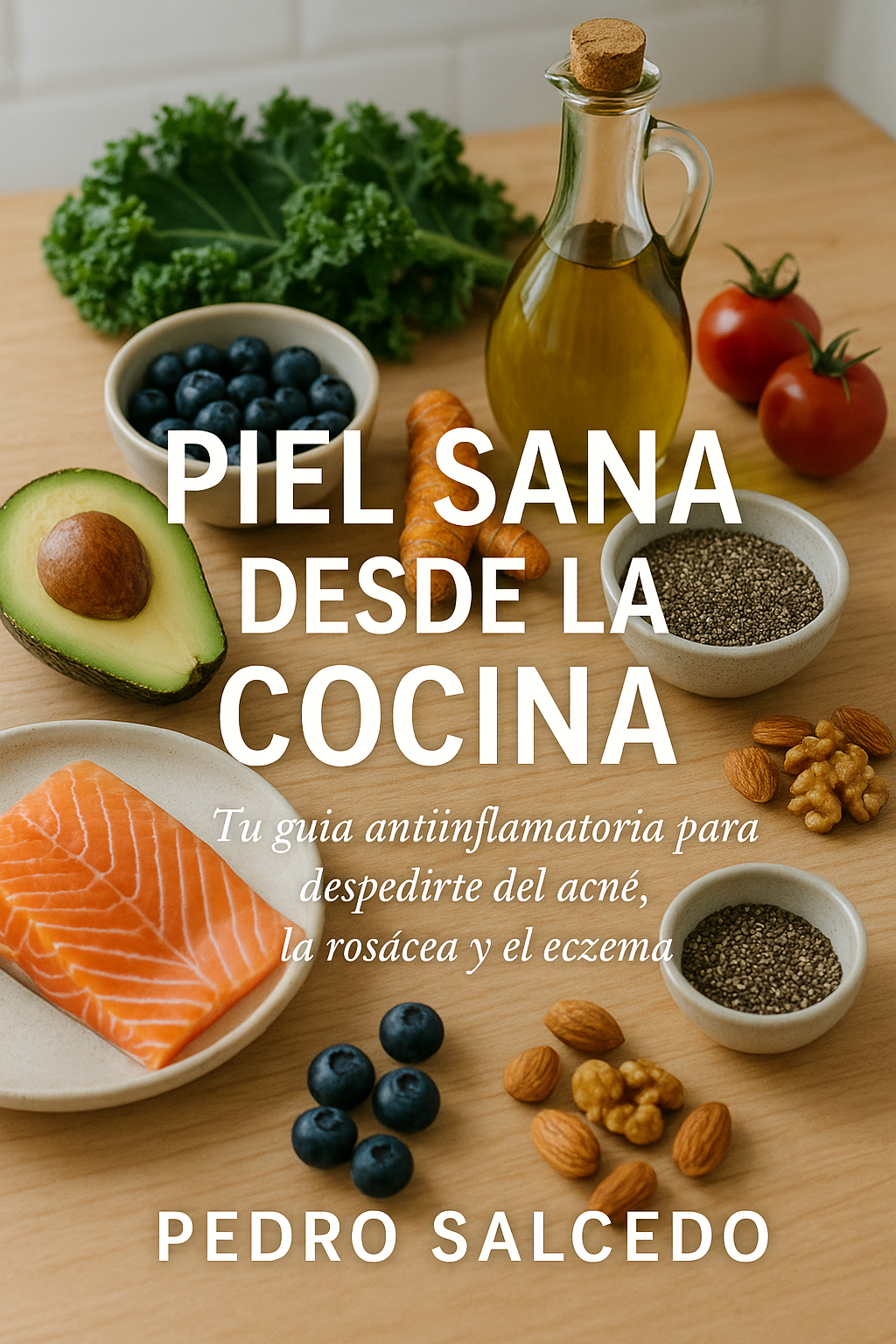 Piel Sana desde la Cocina: Tu Guía Antiinflamatoria para Despedirte del Acné, la Rosácea y el Eczema