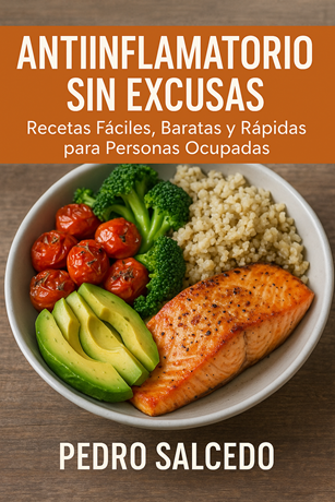Cocina Antiinflamatoria sin excusas recetas fáciles, baratas y rápidas