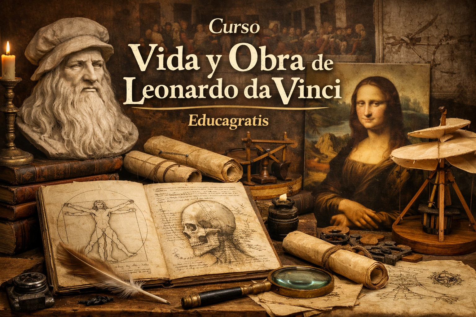 Curso Vida y Obra de Leonardo da Vinci