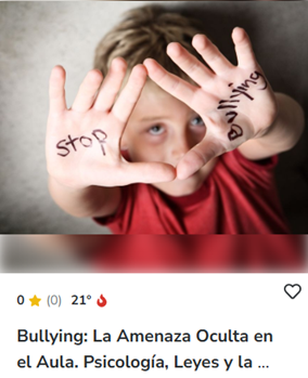 Curso sobre el Bullying