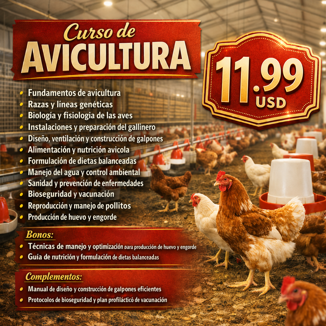 Curso de Avicultura