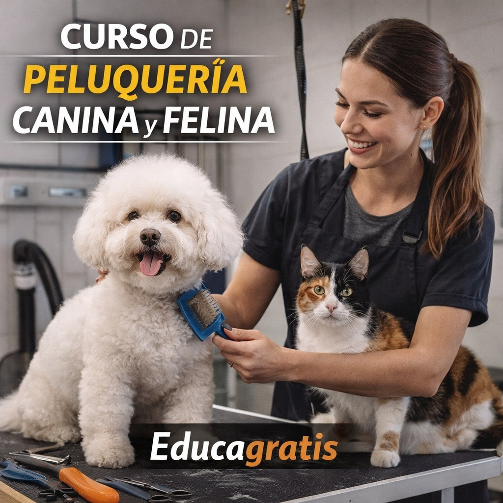 Curso de Peluquería Canina y Felina