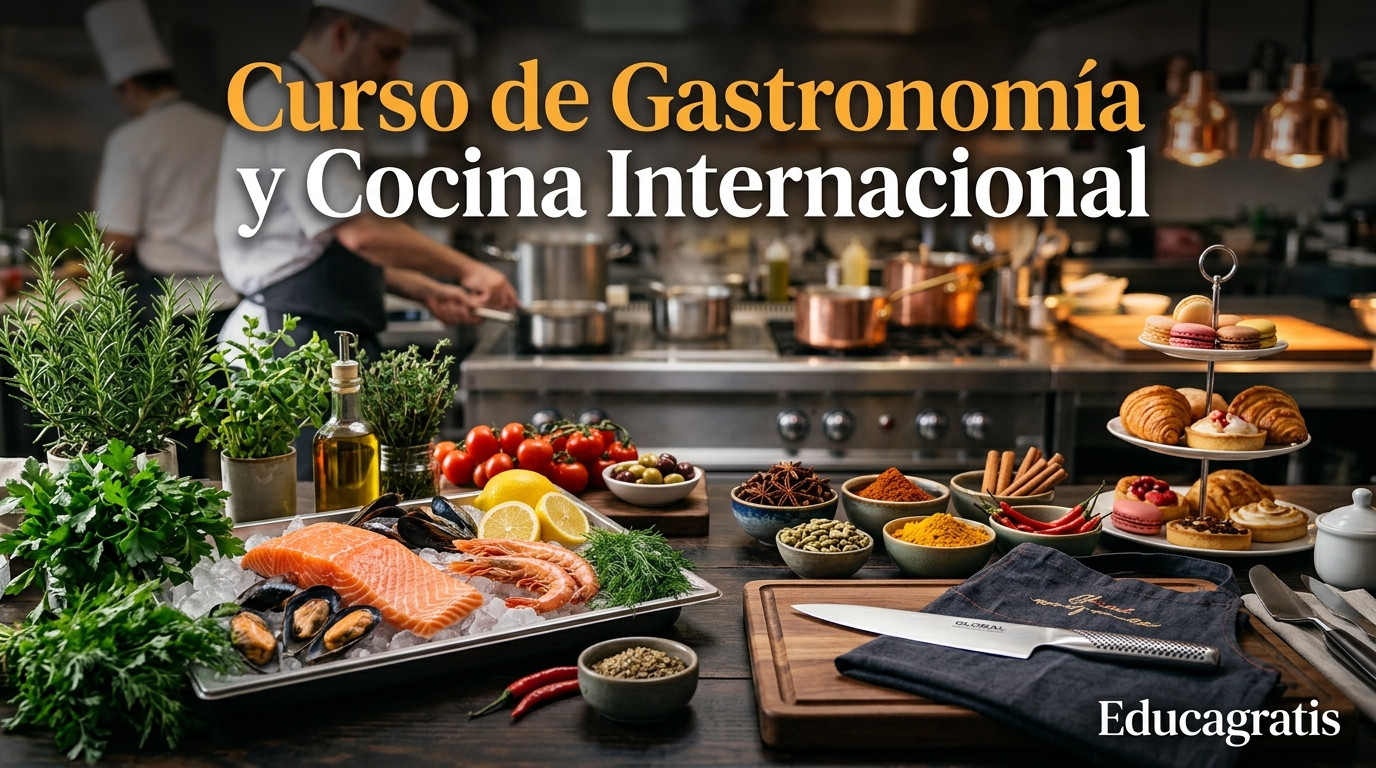 Curso de Gastronomía y Cocina Internacional