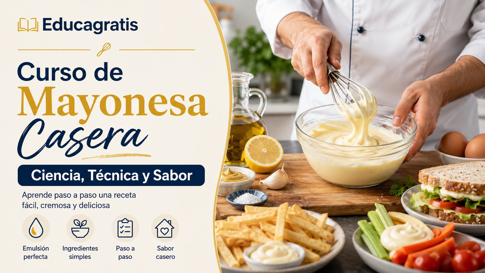 Curso de Mayonesa Casera